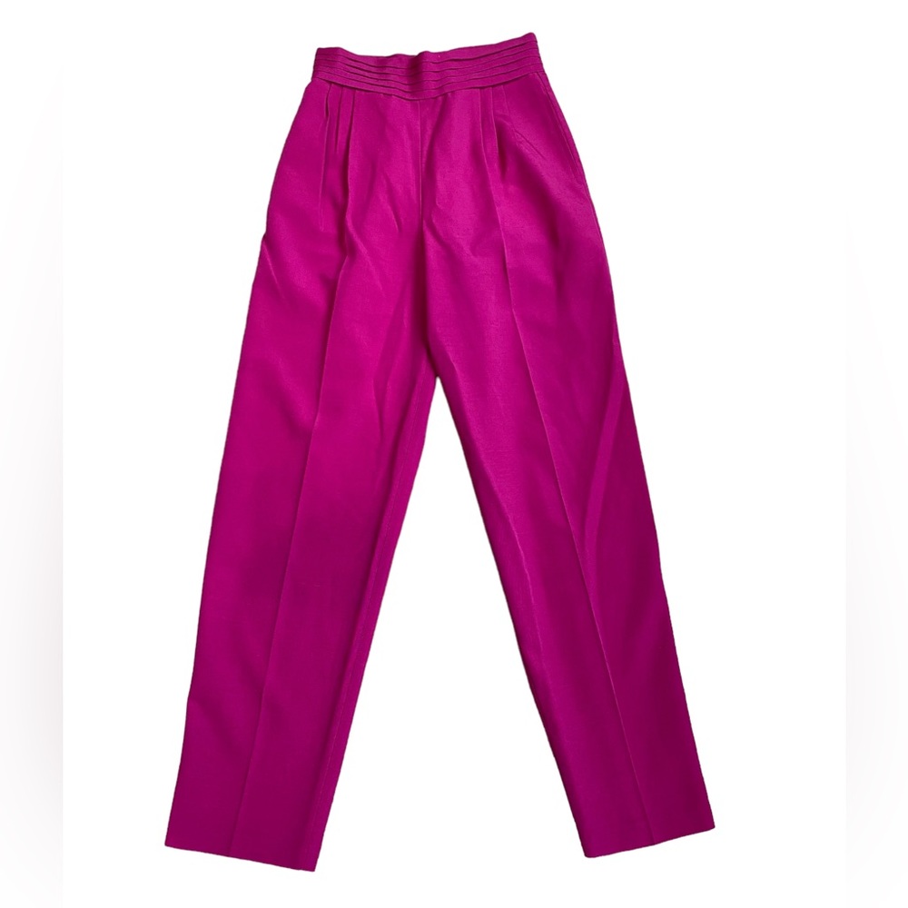 Vintage Bright Fuchsia Pants High Rise XS
